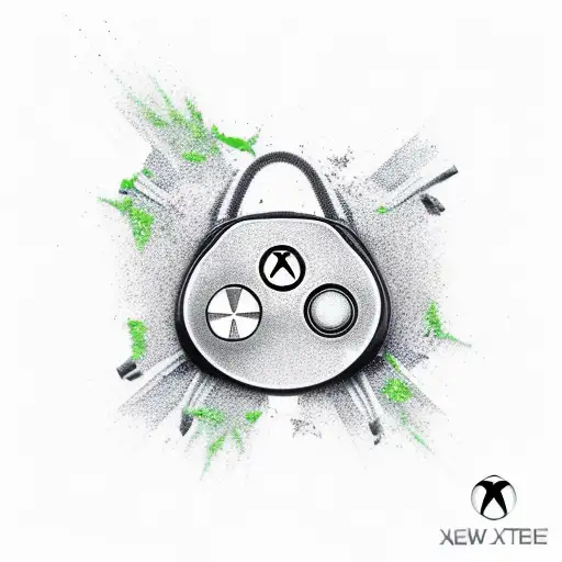 A Broken Xbox Controller That A Technological Tree Grows Out Of It