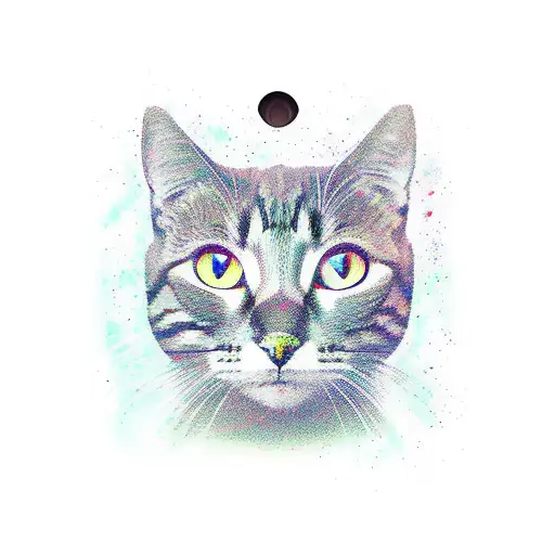 Space Brutalism Cat Door