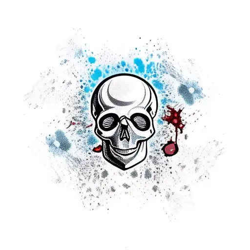 Crushed Skull With Blood