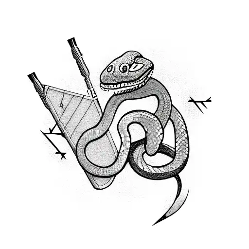 Snake With Arrow