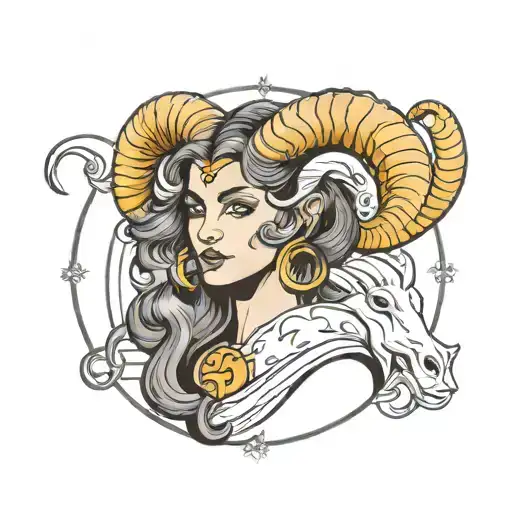 Woman Aries Zodiac Sign