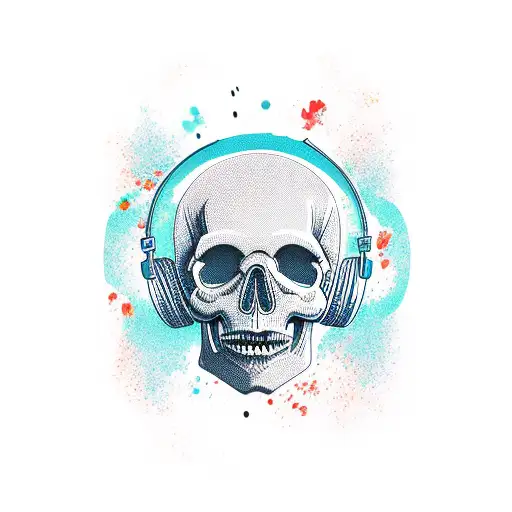 Skull Music Rock