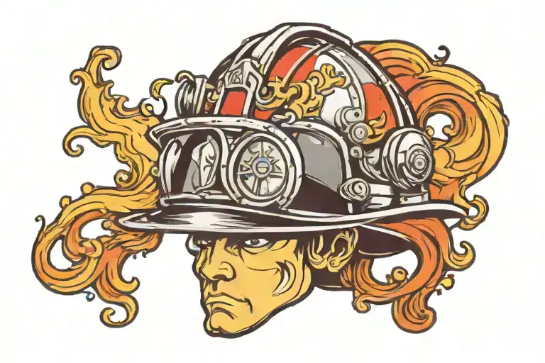 French Firefighter Helmet