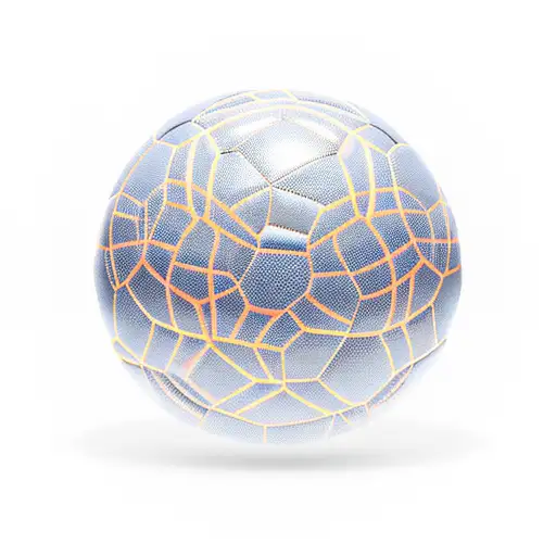 Soccer Ball Delicate Eith Pink Colors