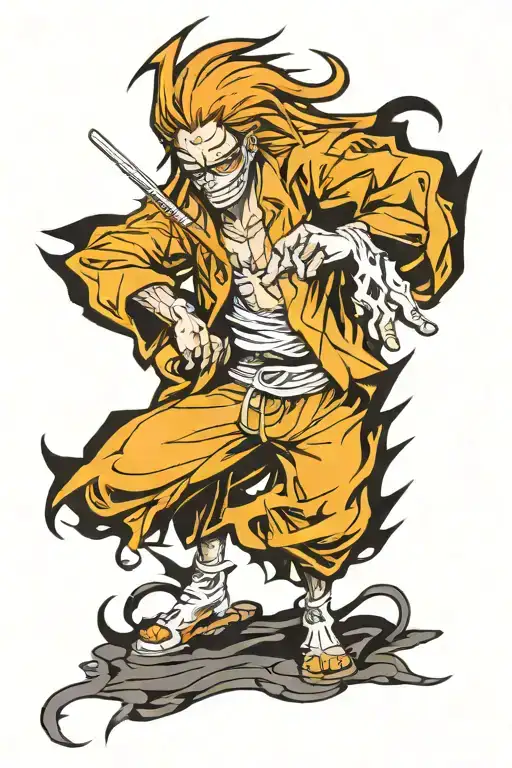 Hado 90 Kurohitsugi From Bleach Anime