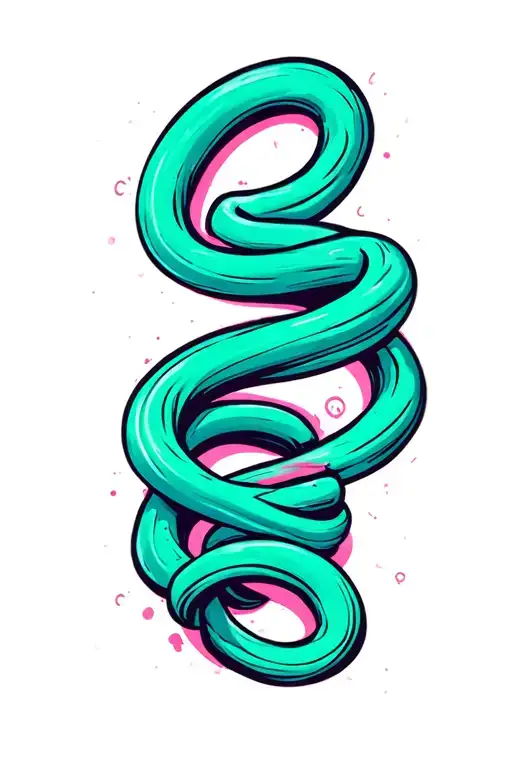 Rubber Hose Cartoon Abstract