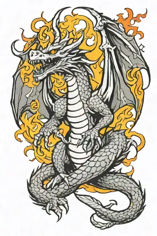 Dragon Breathing Fire