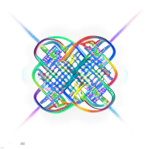 Dna Double Helix Intertwined With A Computer Circuit Board