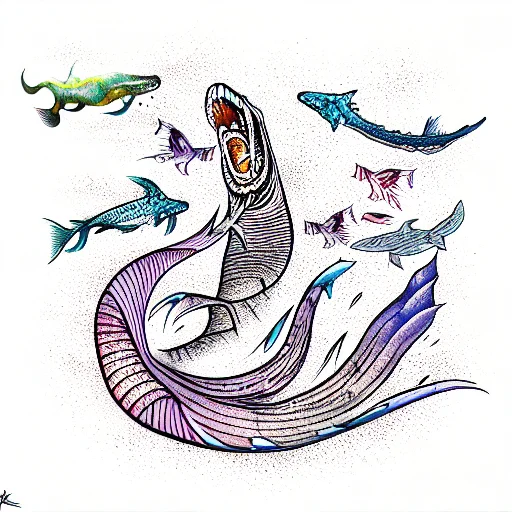 Following Water With Leviathan In Color