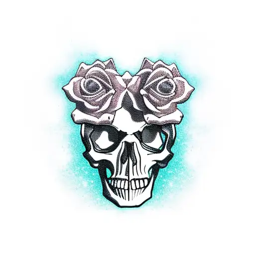 Skull And Roses