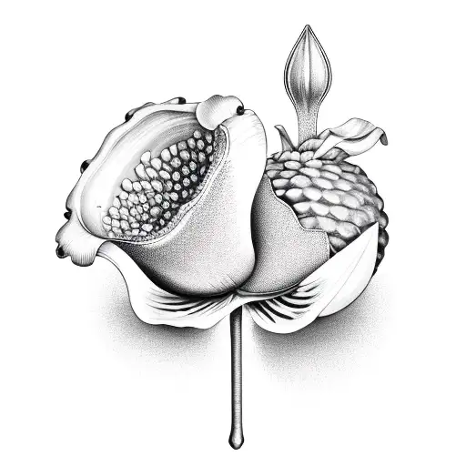 Acorn With Lily