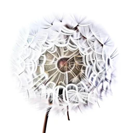Dandelion With Rolly Pollies