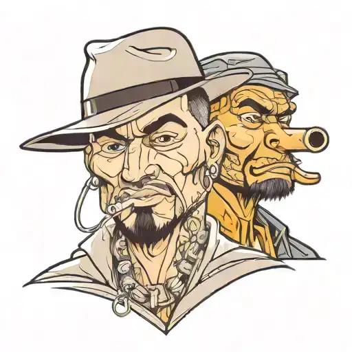 Hood And Gangster Man