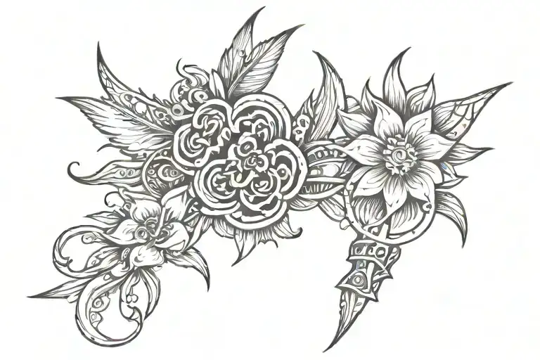 Date Tattoo Design