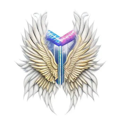 Wings Of Freedom And Golden Cage