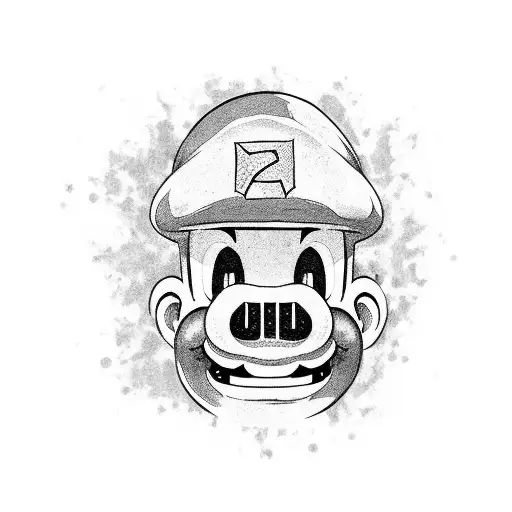 1Up Mushroom Mario Bros Zombie
