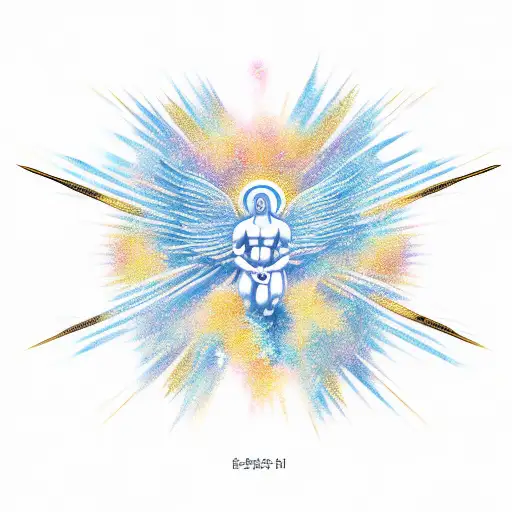 The Divine And Epic Battle Of The Gods In Heaven