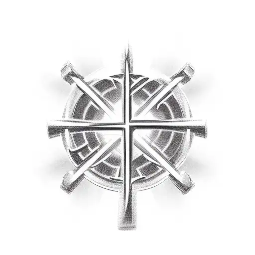 Christian Cross With Heart