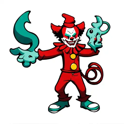 Evil Clown Pokemon
