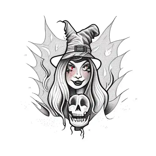 Witch At The Bonfire