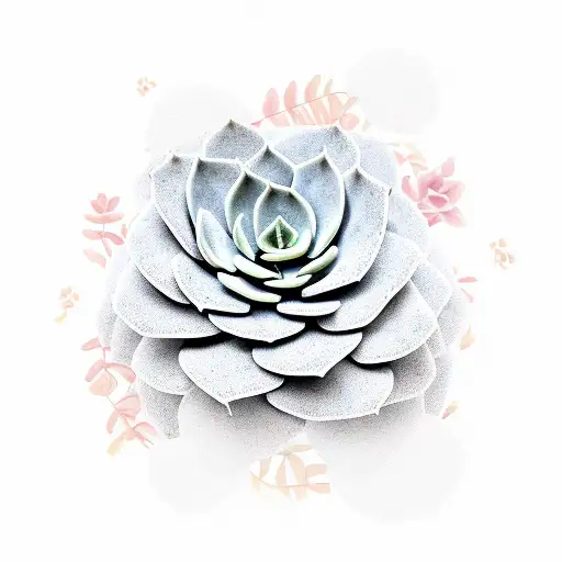 Floral Succulent