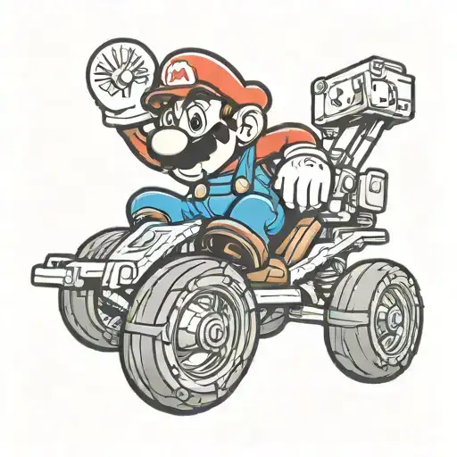 Super Mario Brothers Mario Cart