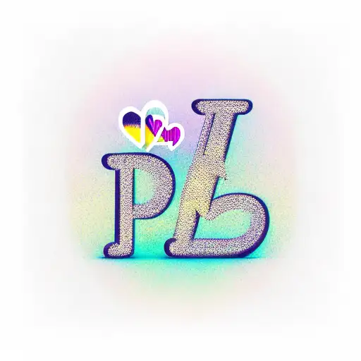 Letter J And Letter M In Love