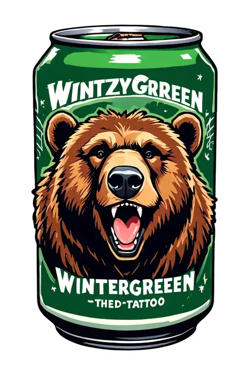 Grizzly Wintergreen Can