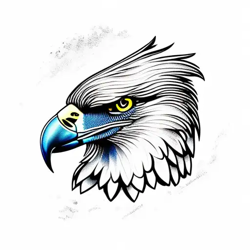 Eagel With Background