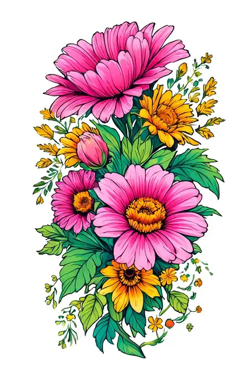 Son Born In August Birth Flowers