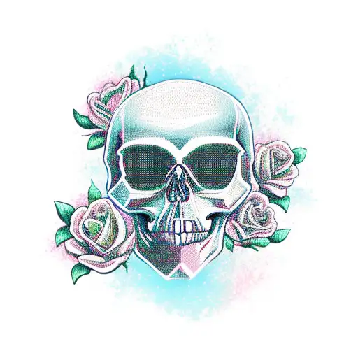 Skull And Roses Rich Style