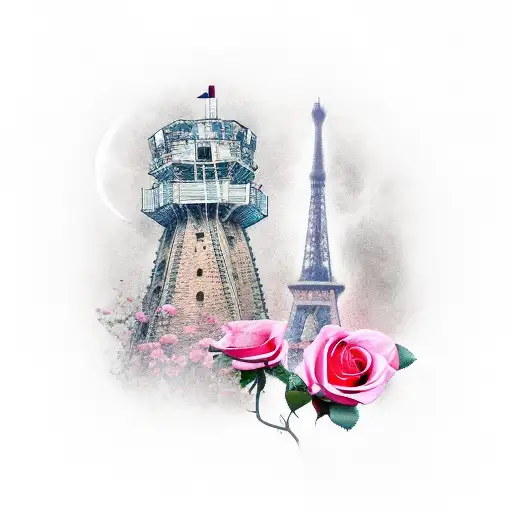 Tower With Rose