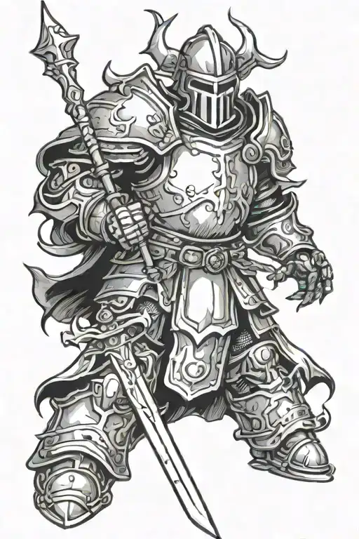 Heaven This Hell Knight Surrounded