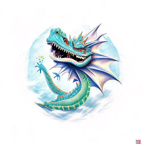 Cute Dragon Dinosaur