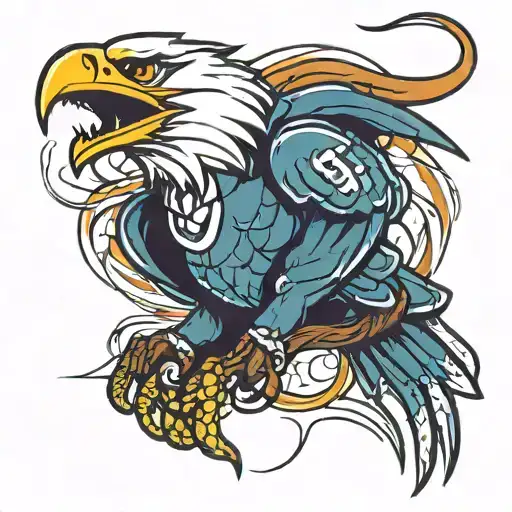 Eagle Snake Fox Football
