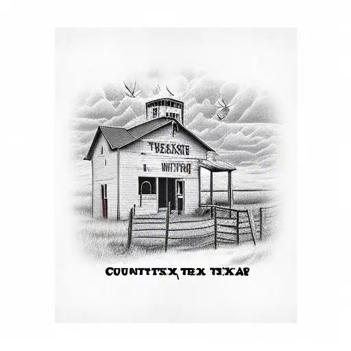 Country And Western Cowboy Texas