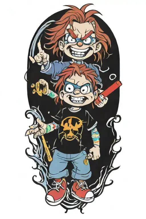 Chucky And Rugrats Chuckie Finster Gemini
