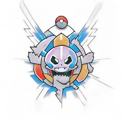 Pokemon Skeleton Colour