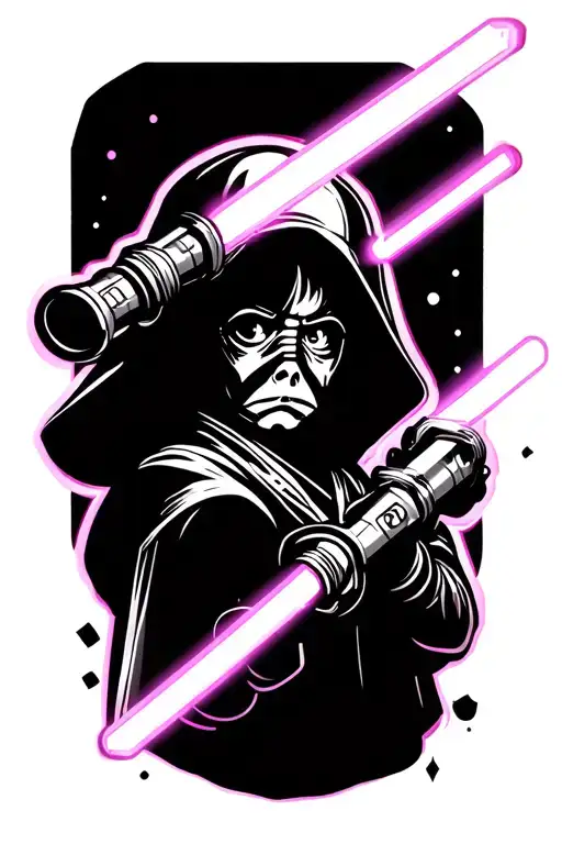 Baby Jedi Lightsaber