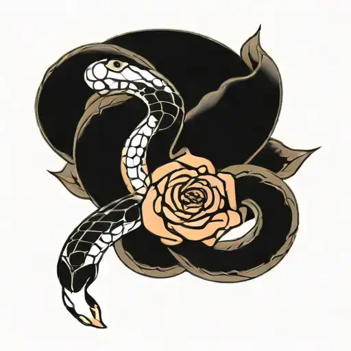 Rose Snake Infinity