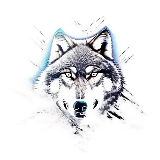 Football Player Tackling A Wolf