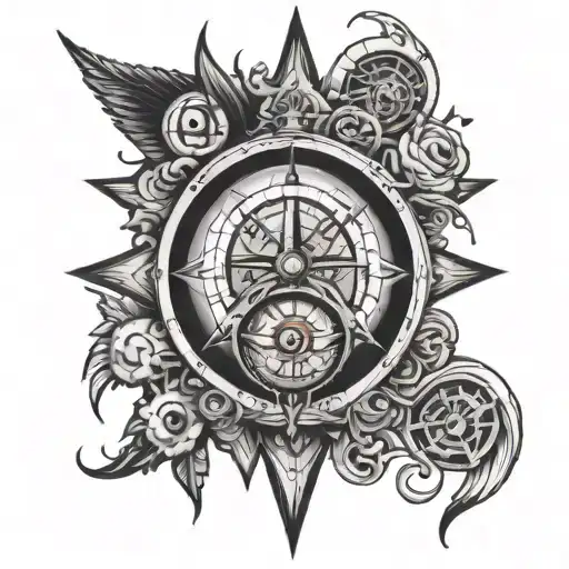 Compass And Third Eye Inside