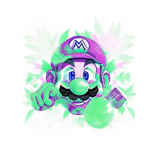 Marijuana Super Mario