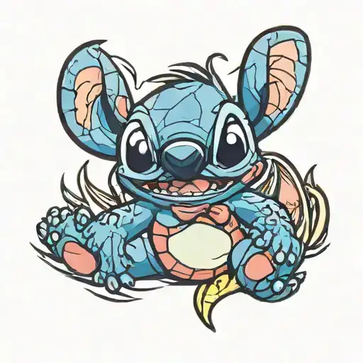 Stitch Disney Style
