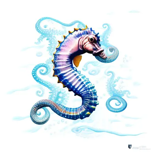 Sea Horse Snake Guitar