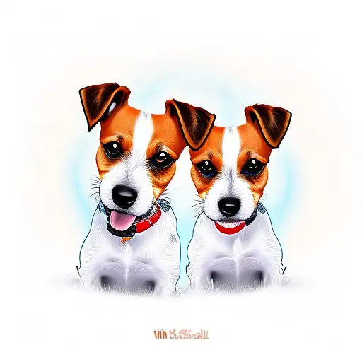 Jack Russell With My Wife