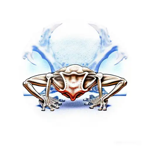 Bone Frog Weightlifter