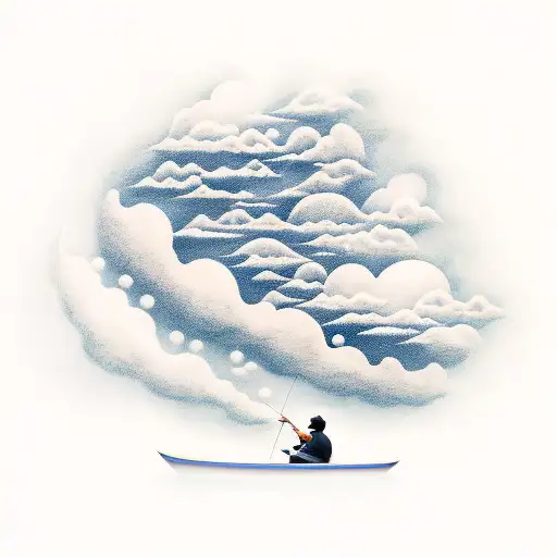 Fisherman On A Cloud