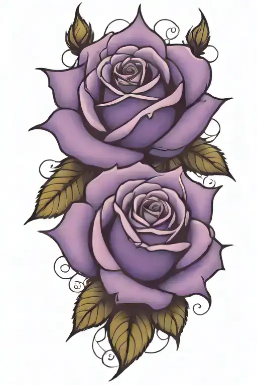 Roses Purple