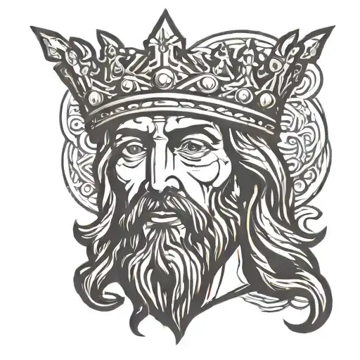 Jesus Christ Thron Crown